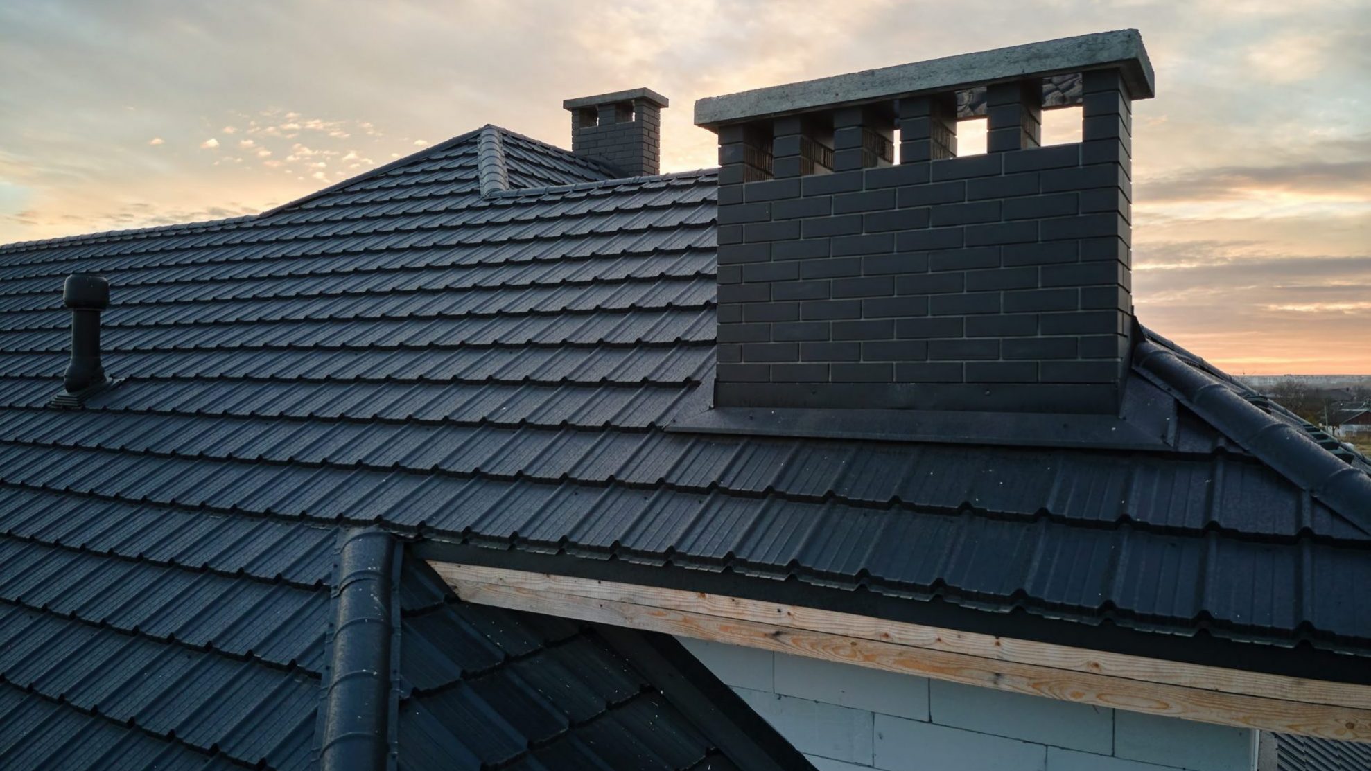 Closeup of roof illustrates blog "5 Summer Roof Maintenance Tips"