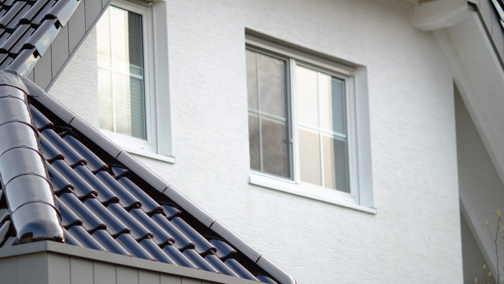 Closeup of roof illustrates blog "How You Know It's Time for a Roof Inspection"