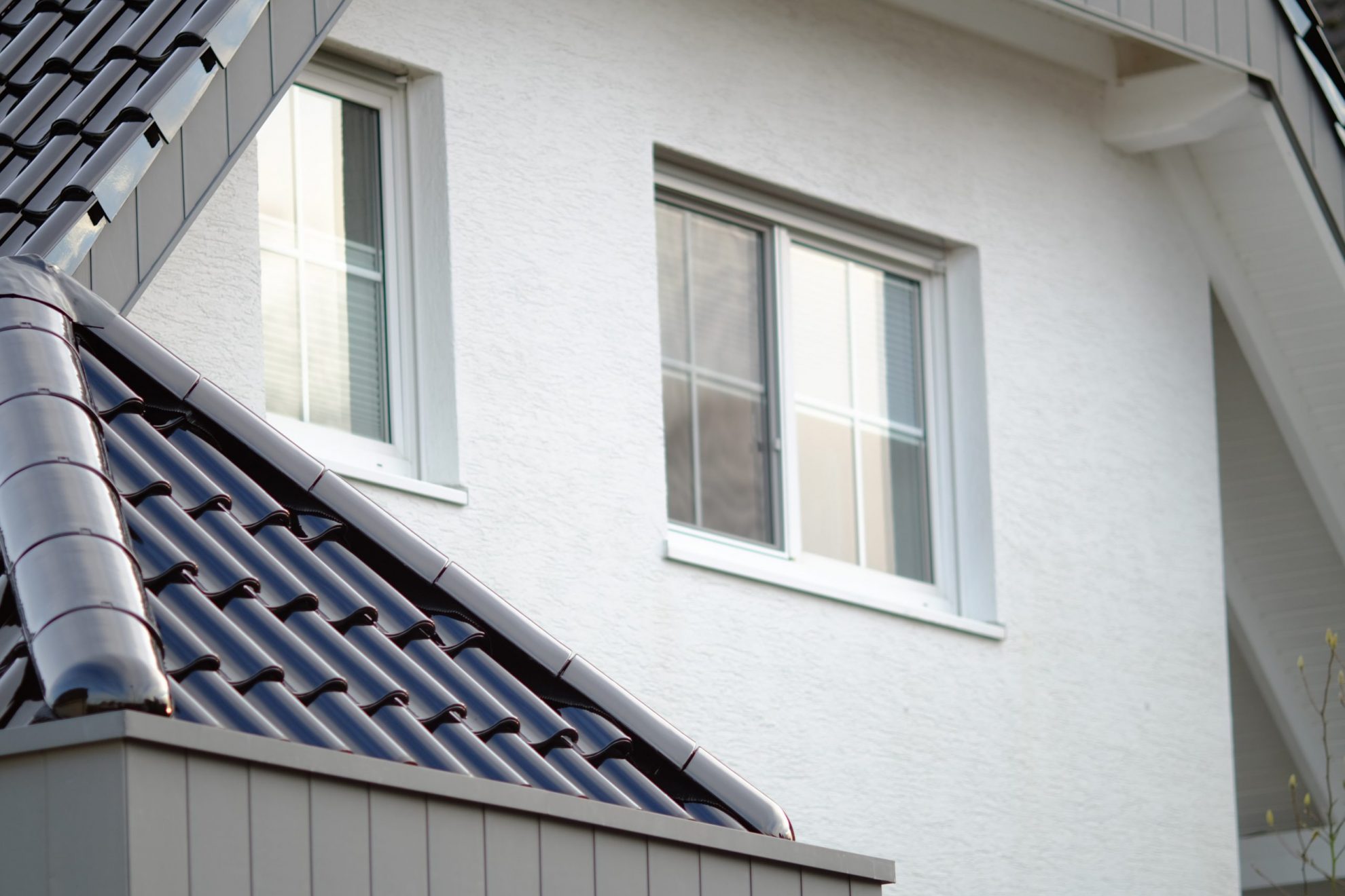 Closeup of roof illustrates blog "How You Know It's Time for a Roof Inspection"