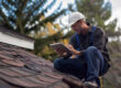 roofer inspecting roofing mistakes California home for maintenance