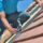 Professional inspection of roof expansion effects on a California home