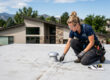 Seamless roofing systems helping reduce leak risks on a residential roof